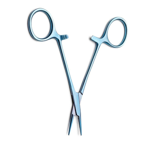 M.A SIDDIQUE INTERNATIONAL Pince hémostatique manuelle anti-moustiques droite 9,5 cm, poignée annulaire, à cliquet, en acier inoxydable, chirurgicale - Product Image 2