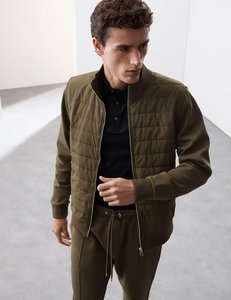 Veste bomber pour homme, tendance streetwear, nouvelle arrivée, hiver, polyester, respirante, séchage rapide, coupe-vent, antibactérienne - Product Image 5