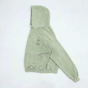 Vente Flash : Sweat-shirts à Capuche Courts Personnalisés Effet Vieilli – Coton de Haute Qualité, Écologique, Respirant, Style Vintage Oversize Unisexe Tendance - Product Image 3