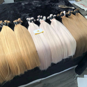 Extensiones de Cabello Vietnamita Virgen 100% Premium Minh Khang, Superventas, Super Doble Volumen, 30 Pulgadas de Longitud Estirada - Product Image 1