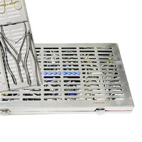 Kit dentaire et chirurgical buccal Azicon de 33 pièces en acier inoxydable – Détartreurs, curettes, élévateurs, pinces – Ensemble d'instruments professionnels