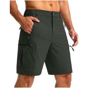 Shorts pour hommes Hip Hop, service OEM, mode décontractée, coton, streetwear, shorts d'été légers, 100% coton, shorts cargo pour extérieur - Product Image 2