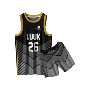 Uniforme de Baloncesto Personalizado de Alta Calidad, Antibacterial, 100% Poliéster, Transpirable, Tallas Grandes, Impresión por Transferencia de Calor, Reversible - Product Image 4