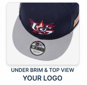 Gorra de Béisbol Personalizada con Cierre a Presión, Bordada, de 6 Paneles, con Visera Plana, Marca Privada OEM, Gorra Deportiva Premium - Product Image 4