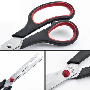 Tijeras Multiusos de Acero Inoxidable con Mango de Goma y Plástico, 5 Tamaños, para Oficina, Hogar, Papelería, Costura, Vendajes y Corte - Product Image 3
