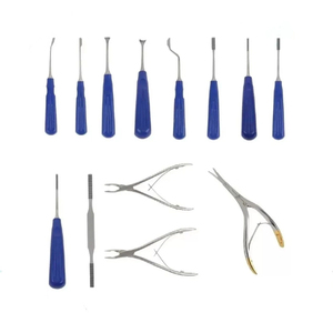 ASLING INTERNATIONAL Juego de Instrumentos para Rinoplastia, Componentes de Acero Inoxidable, 10 Piezas, Reutilizables, Serializables, para Clínica - Product Image 1