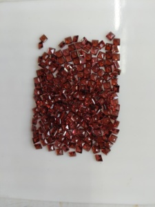Natural Red <b>Garnet</b> 4MM Square Step Cut Best Quality Loose Gemstone for Jewelry Making - Product Image 2
