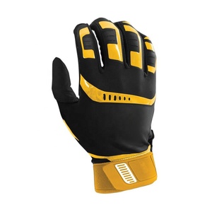 Guantes de Bateo de Béisbol y Sóftbol de Cuero de Color Personalizado de Alta Calidad, Duraderos para Uso Deportivo en Exteriores en Todas las Estaciones, con Silicona Lisa - Product Image 2