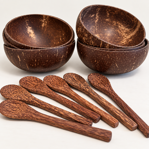 Juego de Tazón y Cuchara de Bambú Hechos a Mano, Ecológicos, VIET DELTA Ben Tre, Origen Vietnam, Larga Duración, para Venta al por Mayor/Ms. Alina - Product Image 5