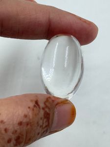 Cristal Natural Blanco Transparente, Gema Pesada, Hermosa Piedra de 60.01 Quilates para Joyería - Product Image 2