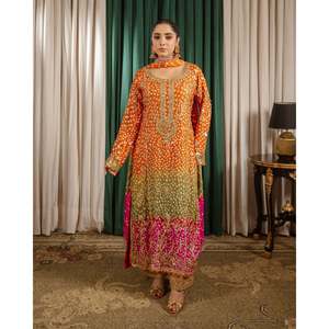 Designer Party Wear XL Top-Bottom y Dupatta Set con aspecto elegante - Product Image 6