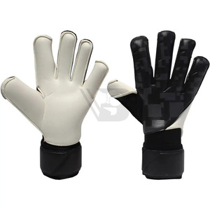 High Performance Soccer Goalkeeper Gloves Adults Children Black Colorful Rubber Strong Grip Anti-Slip Breathable Latex Material - Product Image 6