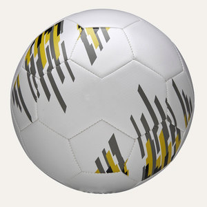Ballon de football professionnel en cuir PU, design personnalisé, cousu à la machine, pour l'entraînement et les matchs, fabriqué au Pakistan - Product Image 1