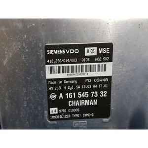 ชุดควบคุมเครื่องยนต์ / ECU สำหรับรถยนต์รุ่น Chairman H, W124 ปี 1997-2014 ของแท้ OEM หมายเลข 1615457332 - Product Image 2