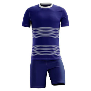 Uniforme de fútbol sublimado personalizado hecho en Pakistán, nuevo modelo con impresión de logotipo, uniforme de fútbol en blanco. - Product Image 6
