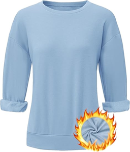 เสื้อสเวตเชิ้ตแขนยาวแบบซิปครึ่งตัว ด้านหน้าปักโลโก้ตามสั่ง สำหรับผู้หญิง มีกระเป๋า ดีไซน์เฉพาะตัว - Product Image 6