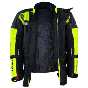 Blouson de moto en velours côtelé haut de gamme pour homme – Taille personnalisable, respirant, coupe-vent, imperméable, teint en pièce - Product Image 5