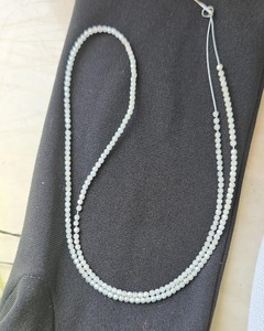 2 MM White Faceted Moissanite Round <b>Beads</b> <b>Loose</b> <b>Beads</b> & Faceted Customized <b>Beads</b> & <b>Other</b> Diamond Jewelry - Product Image 3