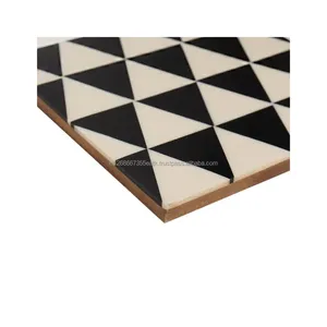 Luxury Modern Square Eco-Friendly Epoxy Resin <b>Drink</b> <b>Coasters</b> Washable for Kitchen Use - Product Image 3