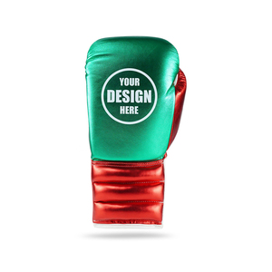 Guantes de Boxeo Personalizados de Cuero Brillante para Niños, Guantes de Boxeo al por Mayor para Adultos con Diseño Personalizado, Guantes para Hombre Hechos en Pakistán - Product Image 4