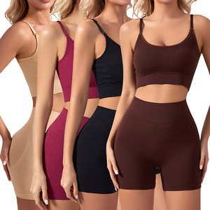 Ensemble de lingerie féminine 2 pièces en dentelle transparente, écologique et respirant, avec broderie florale, coussinets intégrés, soutien-gorge et culotte sexy transparents - Product Image 1