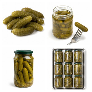 Made In Vietnam Delicious ISO Certificated Tasty Canned Sliced <b>Pickled</b> Cucumbers Packed in Various Size Can - Product Image 2