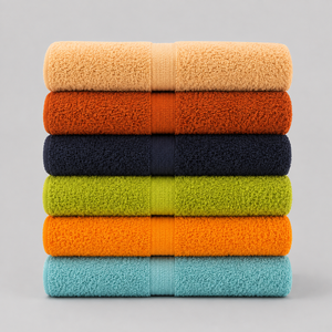 Serviette en tissu éponge de haute qualité, fabriquée avec un tissu à boucles douces, offrant une grande capacité d'absorption, une sensation confortable et une utilisation fiable pour les soins quotidiens. - Product Image 4