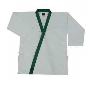 Cotton/Polyester Quality Fabric Martial Arts Wear Traditional Tang Soo Do Jacket - Product Image 2