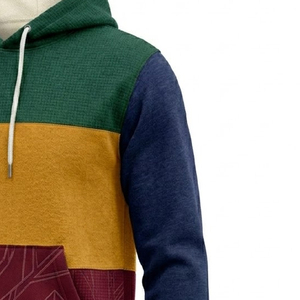 Sweat-shirt à capuche personnalisé pour la tonte des moutons, à queue allongée, avec broderie et impression OEM ODM - Product Image 2