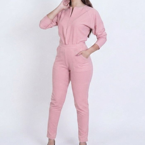 New Color Custom Polyester Cotton Short Sleeve Women Surgical Scrub <b>Sets</b> Hospital <b>Doctors</b> Suits Nurse Uniform Clothes - Product Image 2