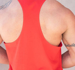 Wholesale OEM And ODM Custom Stringer <b>Singlets</b> <b>for</b> <b>Men</b> Breathable Comfortable Tank Tops Sleeveless Workout Clothing Manufacture - Product Image 4