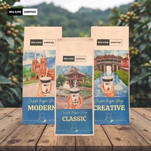 กาแฟโรบัสต้าบดพรีเมียมผสมสำหรับขายส่ง 250 กรัม |   บรรจุภัณฑ์รักษ์โลกแบบเป็นกลุ่มสำหรับกาแฟคั่วเข้ม |   การจัดหาสินค้าเชิงพาณิชย์แบบ OEM - Product Image 4