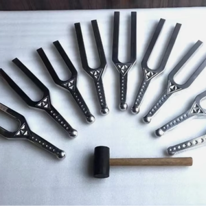 Diapason géant à succès avec clé DnA, diapason de guérison double face. - Product Image 5