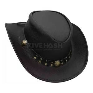 Chapeaux d'équitation de style haut de gamme pour sports équestres, avec logo personnalisable, pour courses et activités de plein air, en cuir durable, vente en gros - Product Image 6