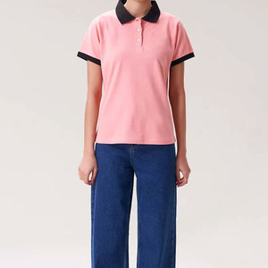 <b>Ladies</b> Plain Blank Customized Logo Women's <b>Polo</b> <b>Shirts</b> Casual Fashion Factory Made Comfortable Wear <b>Polo</b> <b>Shirt</b> - Product Image 4