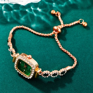 1465 Factory Wholesale Fashionable Women <b>Watch</b> Set Luxury Square Women's Quartz <b>Watch</b> with Jewelry Set - Product Image 2