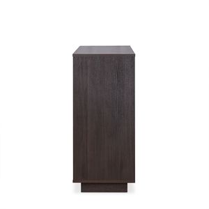 Portabottiglie Hazen Espresso Finish II, Elegante Mobile Contenitore per la Tua Collezione - Product Image 4