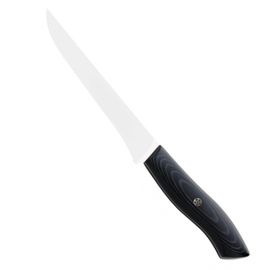 Cuchillos de Deshuesar Premium con Mango con Patrón de Madera Negra y Hoja de Acero Inoxidable para Preparación Profesional de Carne - Product Image 3