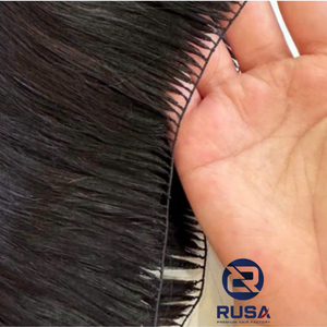 RUSA Hair Hanoi Cabello Humano Vietnamita Teñido de Una Sola Tira, 100g, Fusion Super Double Drawn, Colores Diversos - Product Image 2