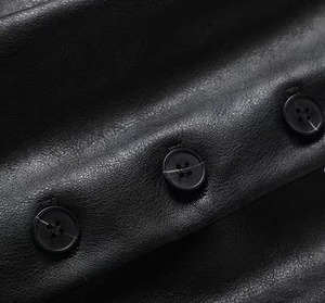 Gilet en cuir véritable imperméable pour femme, style motard décontracté, épais, idéal pour la conduite et les voyages - Product Image 3