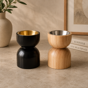 Brûleur à Bakhoor en Bois d'Acacia Moderne, Qualité Supérieure, Porte-Encens Oud, Encensoir Arabe Mabkhara, Cadeau de l'Aïd, Décoration d'Intérieur - Product Image 1