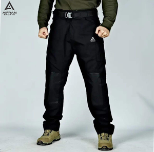 Pantalon de paintball Aifran Elite Competition – Tissu léger Rip-Stop avec extensibilité multidirectionnelle et soutien rembourré pour les genoux - Product Image 4