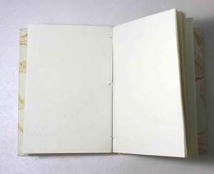 Cuaderno Personalizable de Tapa Dura Color Crema A5 con Impresiones de Hojas Frescas en Toda la Cubierta, Diario - Product Image 3