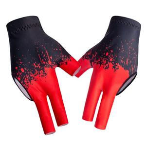 Professional Three-Finger Breathable Spandex <b>Gloves</b> Adjustable Wrist Strap for Men Women <b>Thin</b> Design - Product Image 1