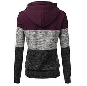 Vente en gros de sweats à capuche pour hommes et femmes, automne-hiver, impression de logo personnalisé, couleur unie, coupe ample, col à capuche - Product Image 6