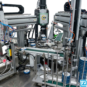 Machine d'assemblage entièrement automatique de la marque DaZhan avec roulettes médicales intégrées et mécanismes d'inspection pour garantir la qualité des produits - Garantie 1 an - Product Image 2