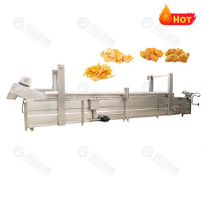 Machine automatique de fabrication de frites de pommes de terre frites Machine à frire en continu - Product Image 1