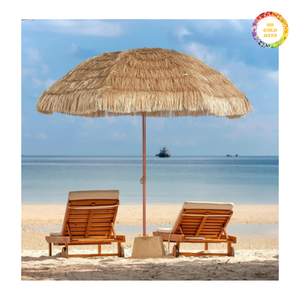 ร่มใบปาล์มพรีเมียม งานแฮนด์เมด สำหรับสวนกลางแจ้ง ร่มกันแดดทนทาน เหมาะสำหรับชายหาด รีสอร์ท และลานบ้าน - Product Image 1