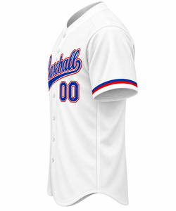 Maillot de baseball respirant de bonne qualité, design personnalisé, multicolores, 100 % polyester, logo personnalisé, maillots d'équipe unisexes pour adultes - Product Image 5