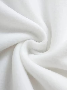 Sweat-shirt à capuche court blanc décontracté pour femme à manches longues avec imprimé cœur et main - Product Image 3